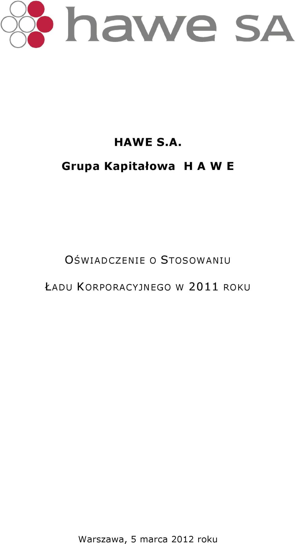 STOSOWANIU ŁADU