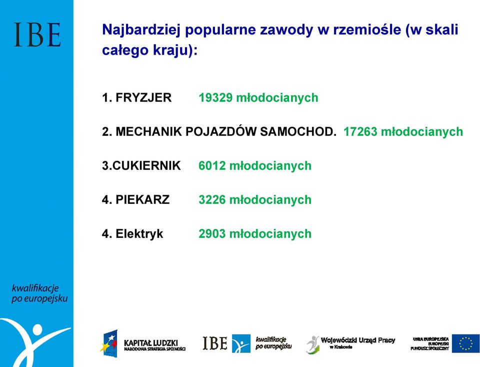 MECHANIK POJAZDÓW SAMOCHOD. 17263 młodocianych 3.