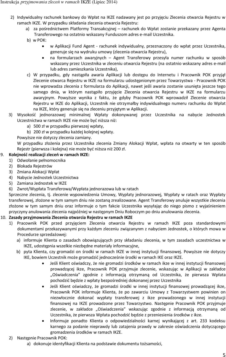 e-mail Uczestnika.