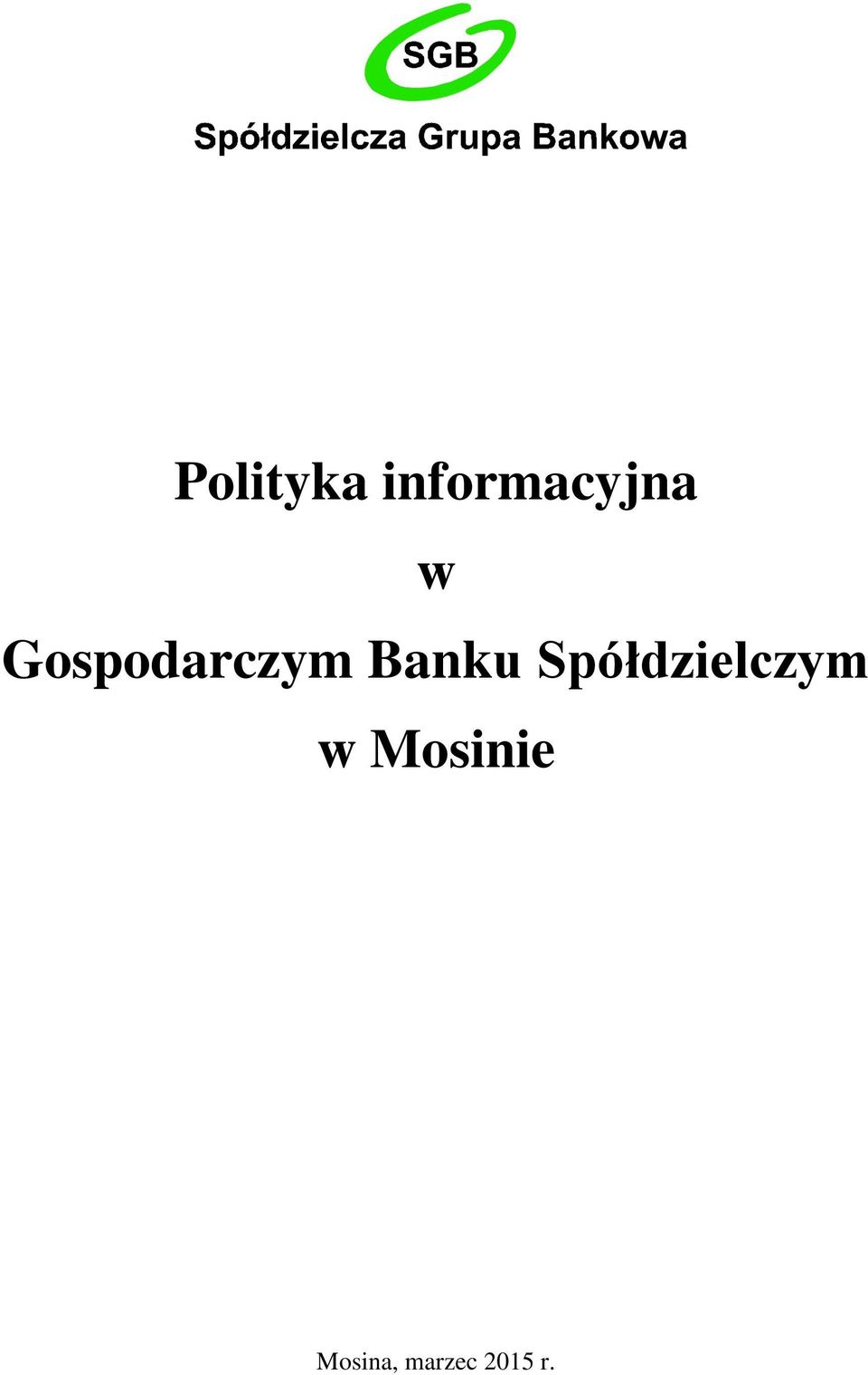 Spółdzielczym w