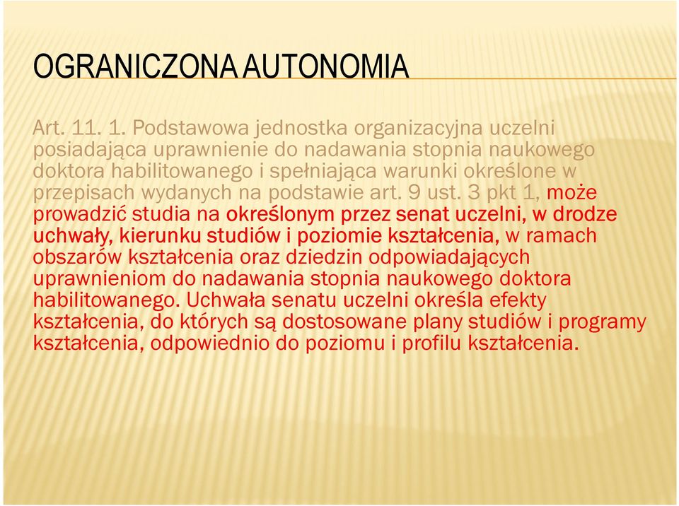 przepisach wydanych na podstawie art. 9 ust.