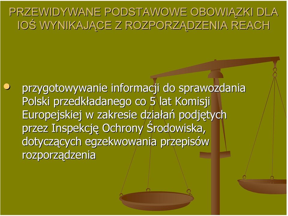 co 5 lat Komisji Europejskiej w zakresie działań podjętych przez