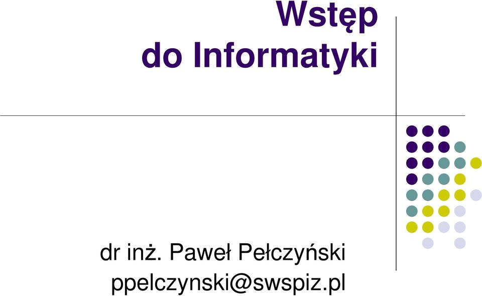 inż. Paweł