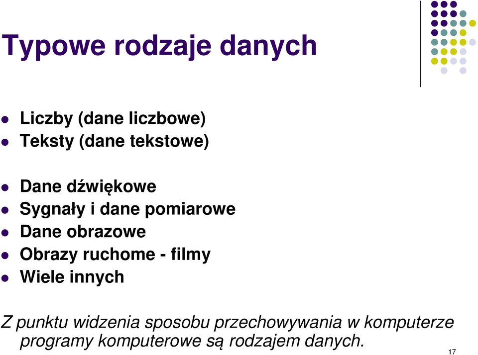 Obrazy ruchome - filmy Wiele innych Z punktu widzenia sposobu