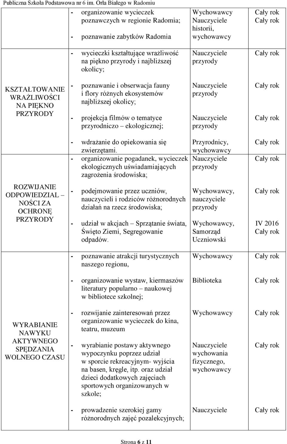 do opiekowania się zwierzętami.