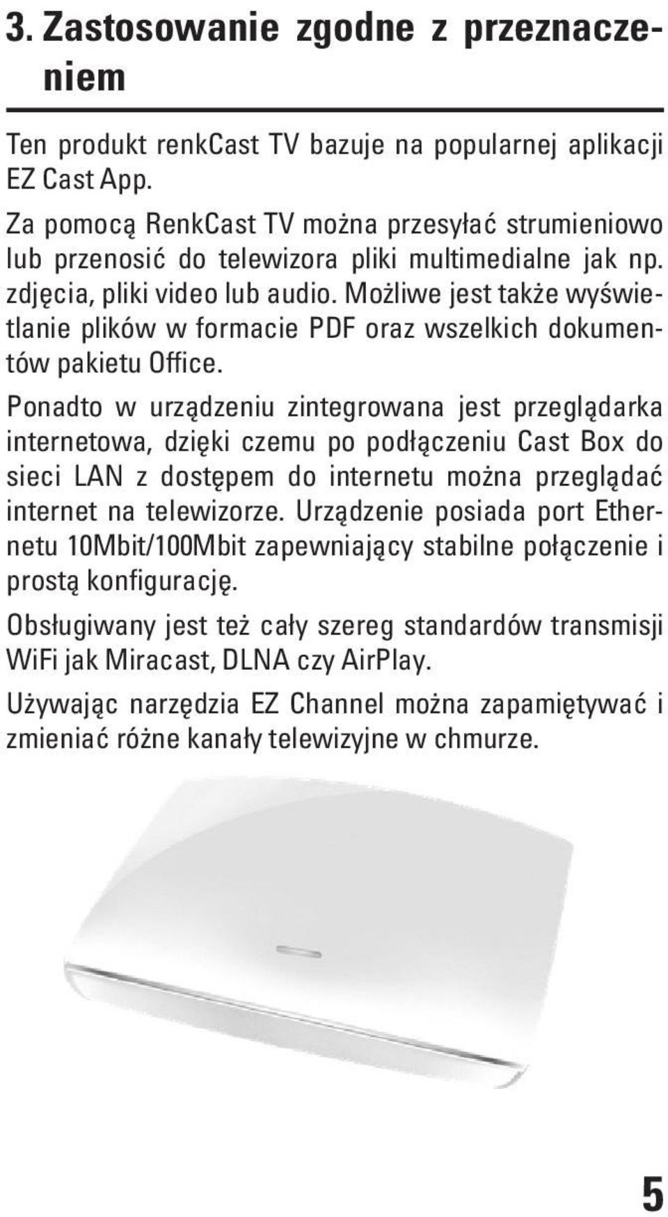 Możliwe jest także wyświetlanie plików w formacie PDF oraz wszelkich dokumentów pakietu Office.