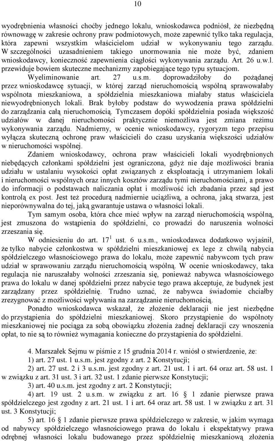 w.l. przewiduje bowiem 