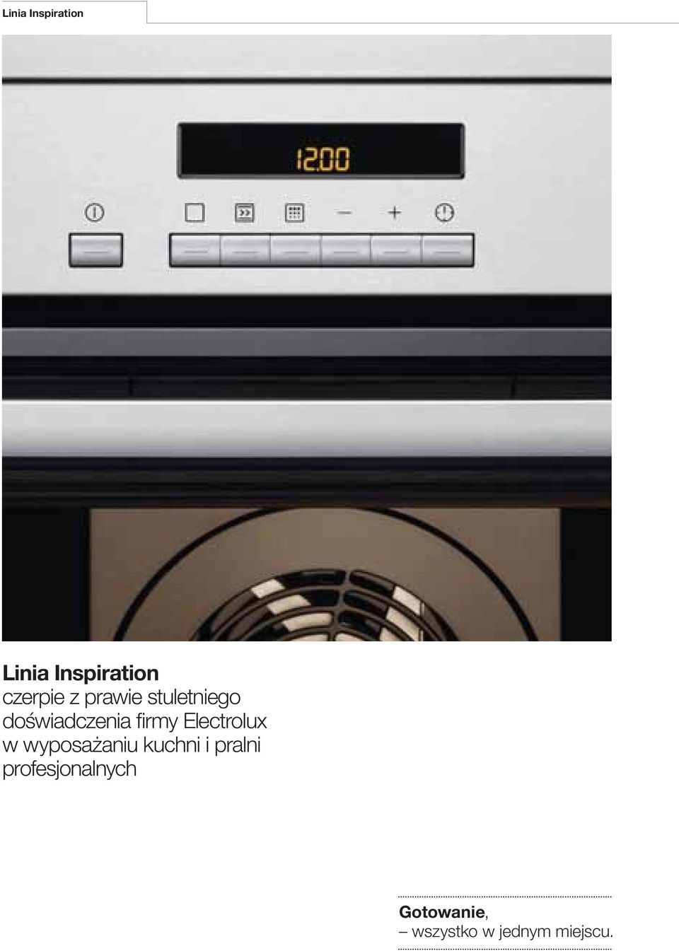 Electrolux w wyposażaniu kuchni i pralni