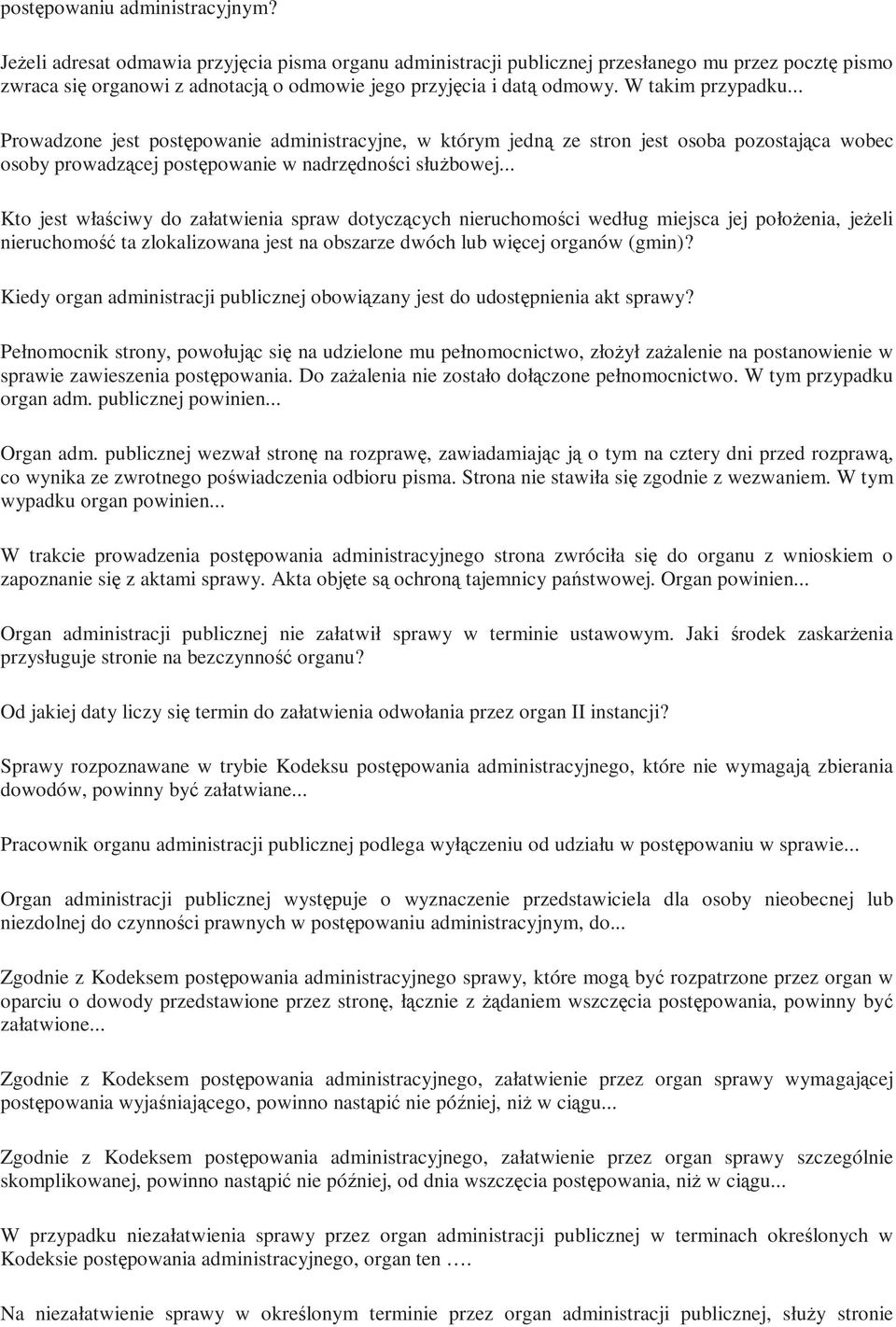 Odwołania od decyzji starosty w sprawach naleŝących do właściwości powiatu  winny być kierowane do... - PDF Darmowe pobieranie