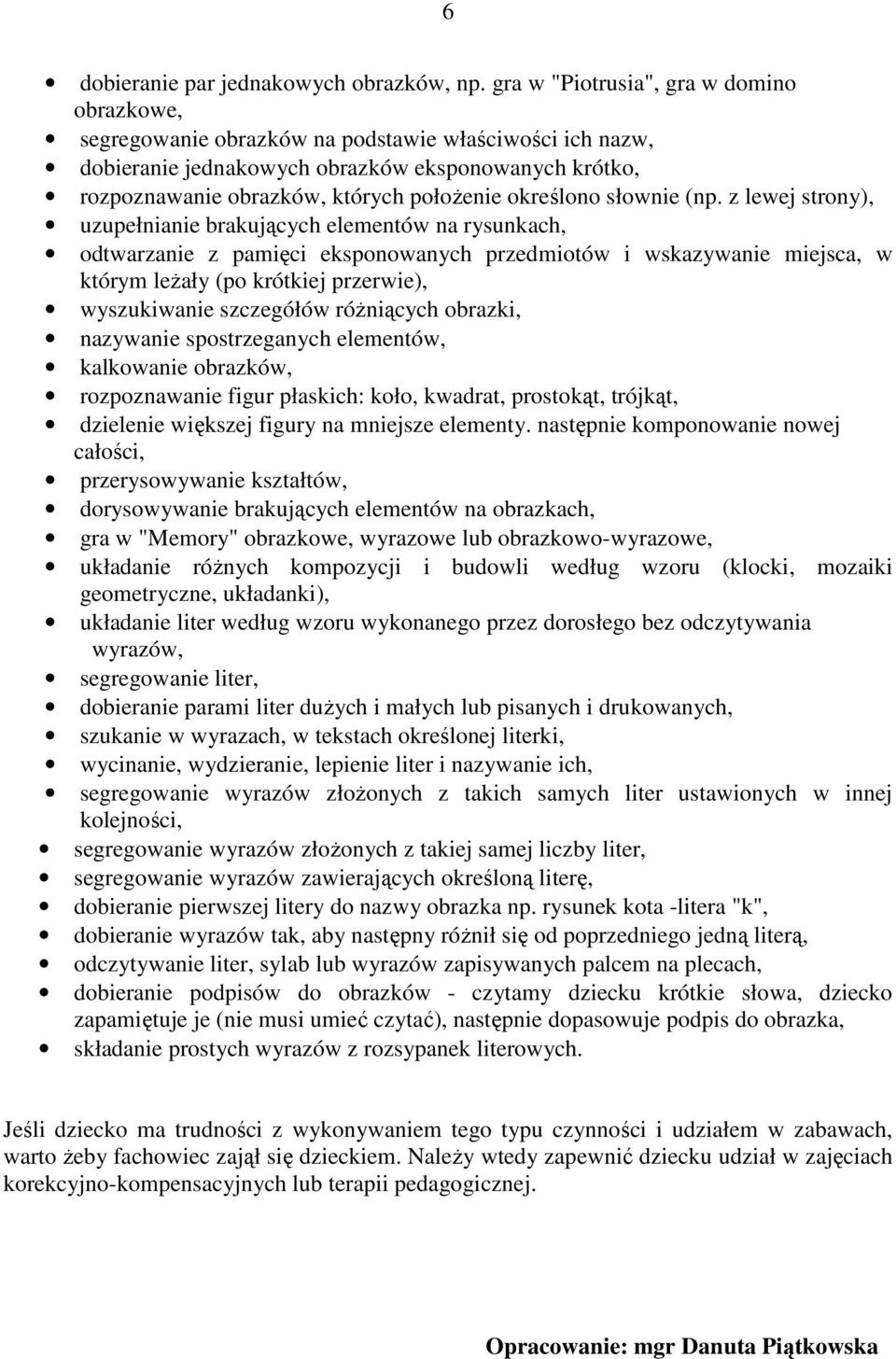 określono słownie (np.