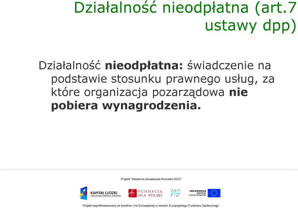 świadczenie na podstawie stosunku prawnego