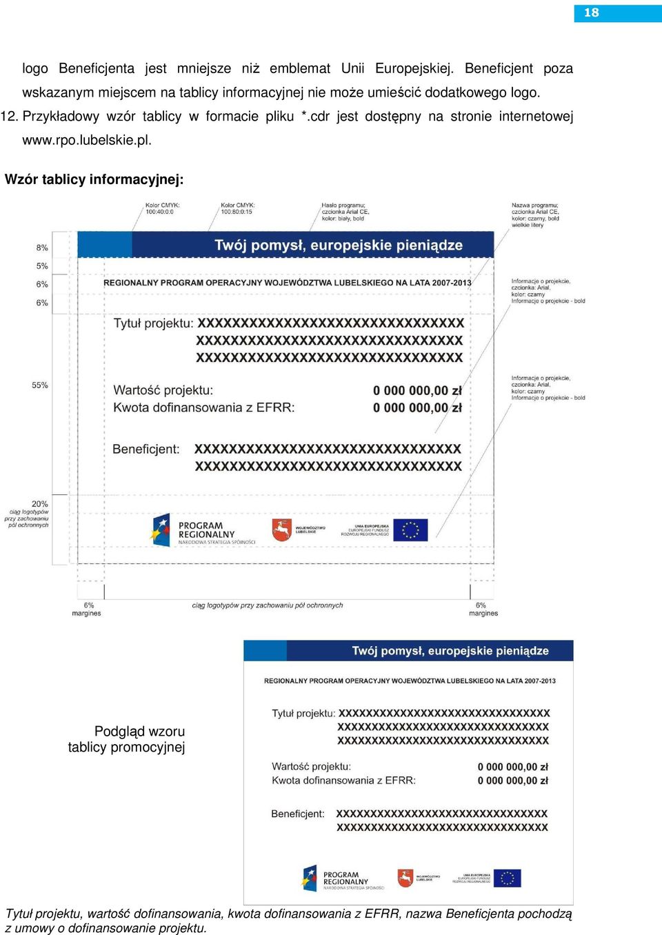 Przykładowy wzór tablicy w formacie pli