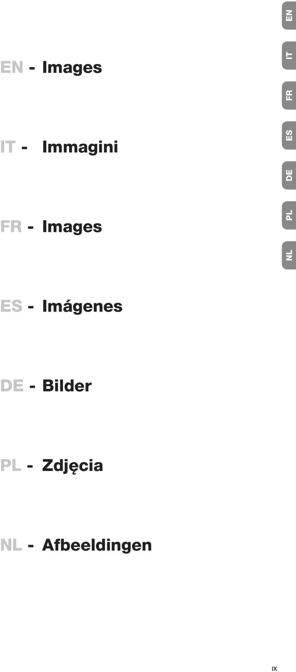 ES - Imágenes DE - Bilder PL
