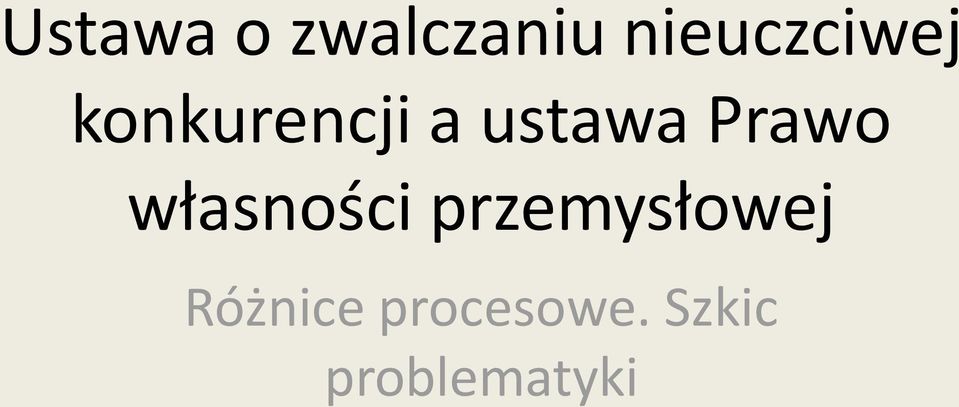 ustawa Prawo własności