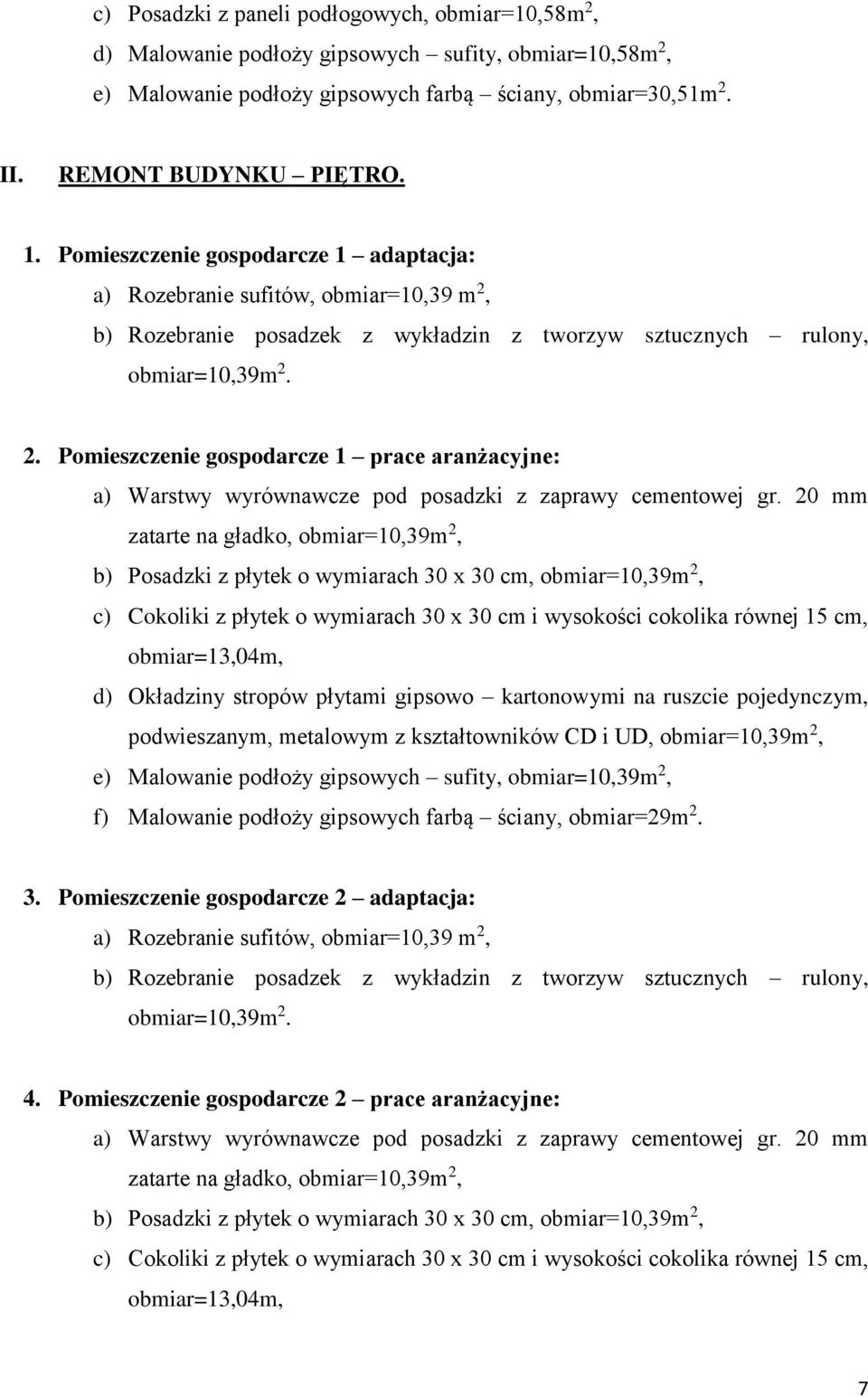 obmiar=10,39m 2.