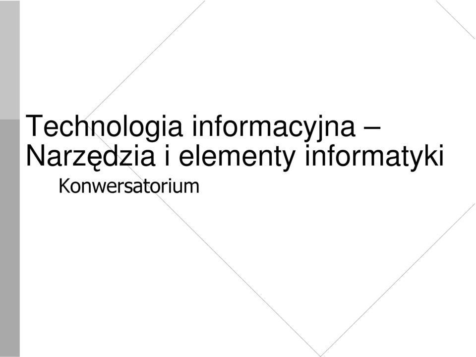 Narz dzia i