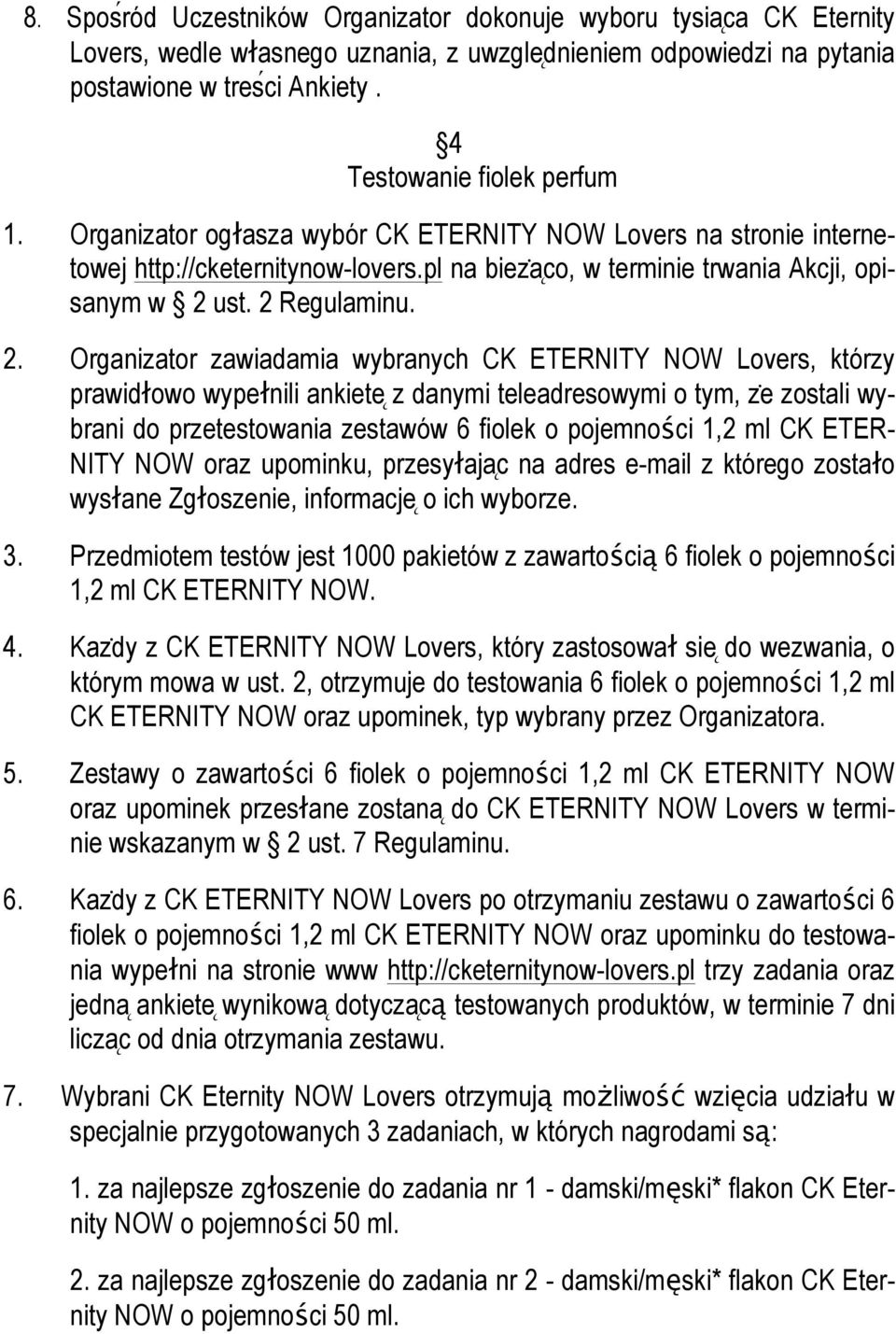 2 Regulaminu. 2.