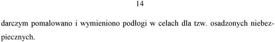 w celach dla tzw.