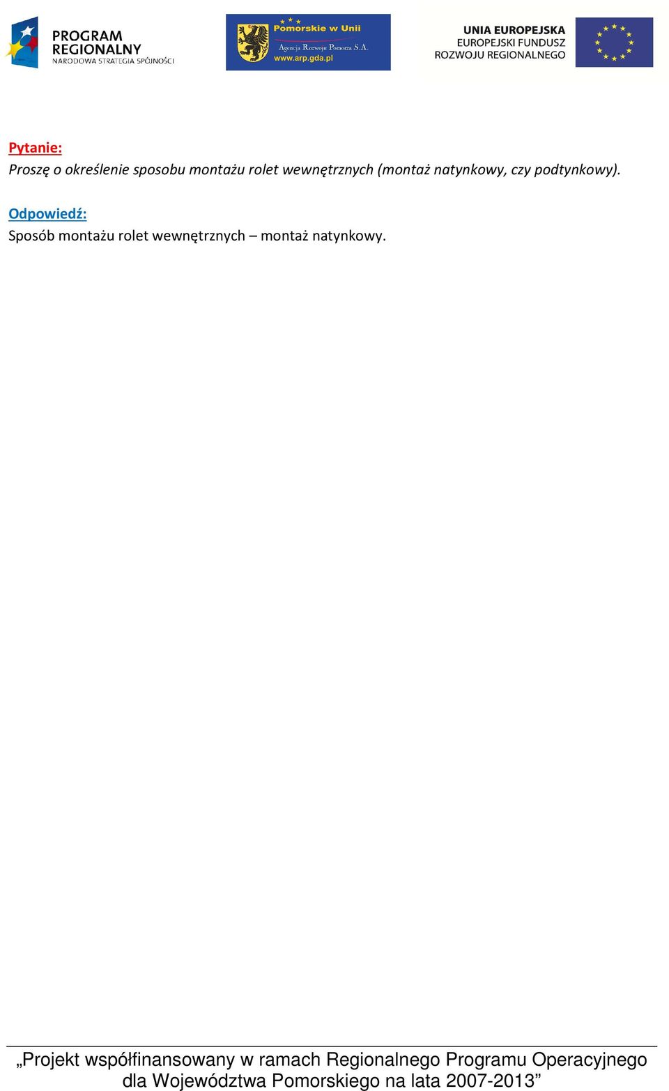 natynkowy, czy podtynkowy).