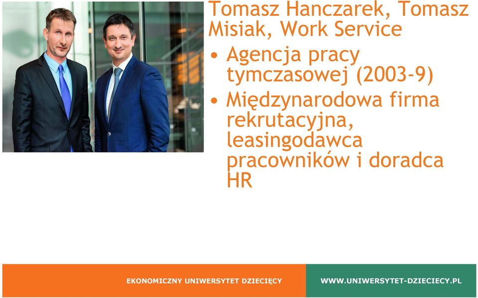 (2003-9) Międzynarodowa firma