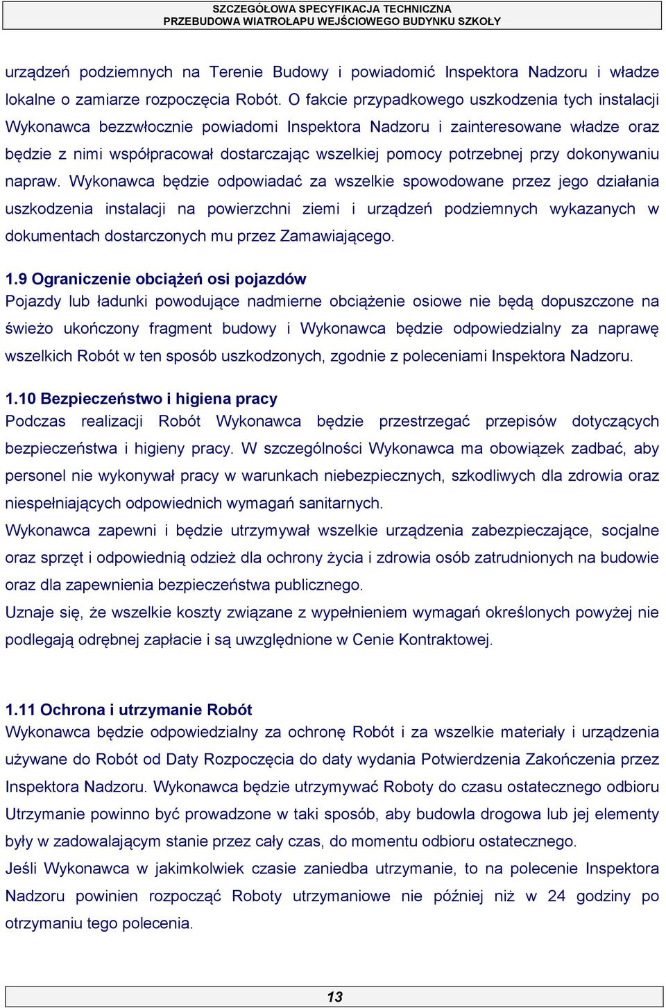 potrzebnej przy dokonywaniu napraw.