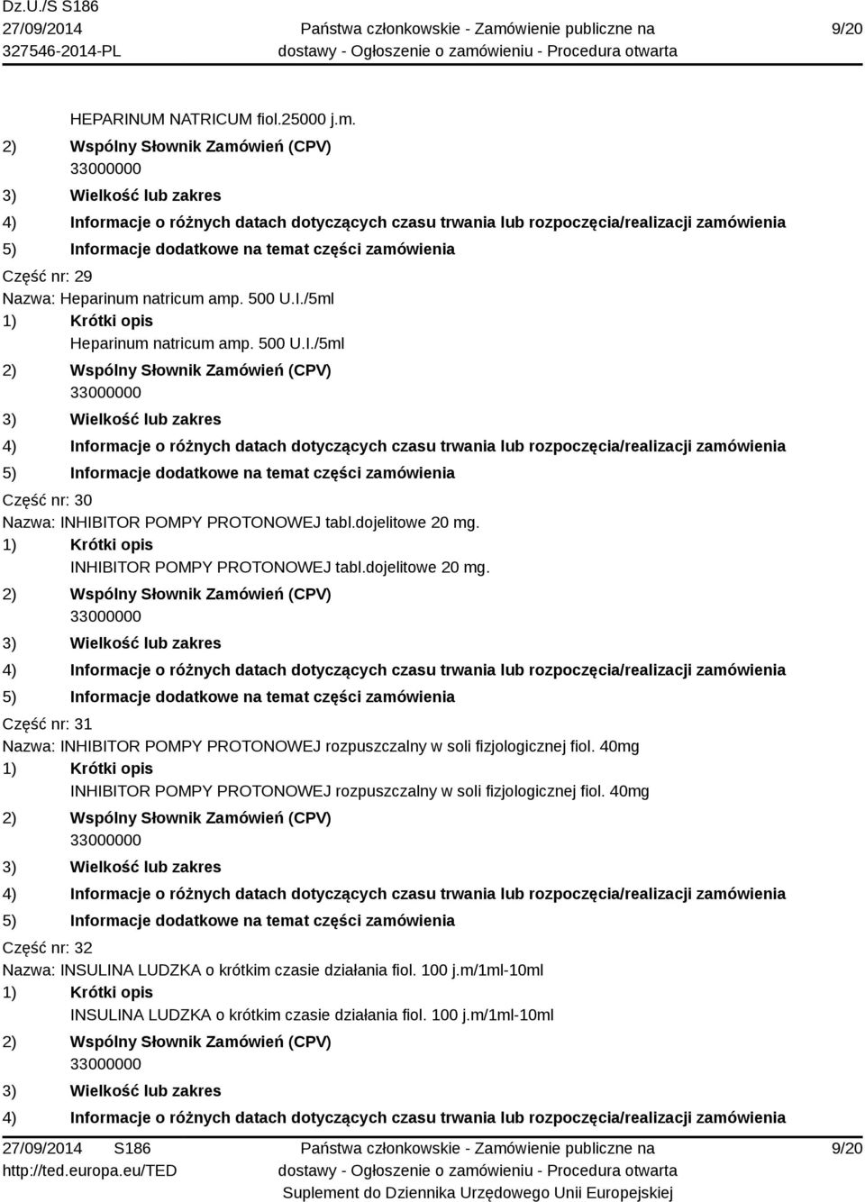 40mg INHIBITOR POMPY PROTONOWEJ rozpuszczalny w soli fizjologicznej fiol.