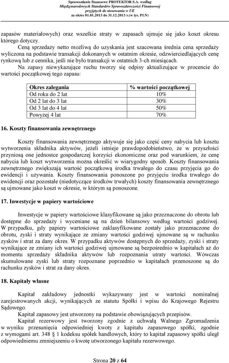 nie było transakcji w ostatnich 3-ch miesiącach.