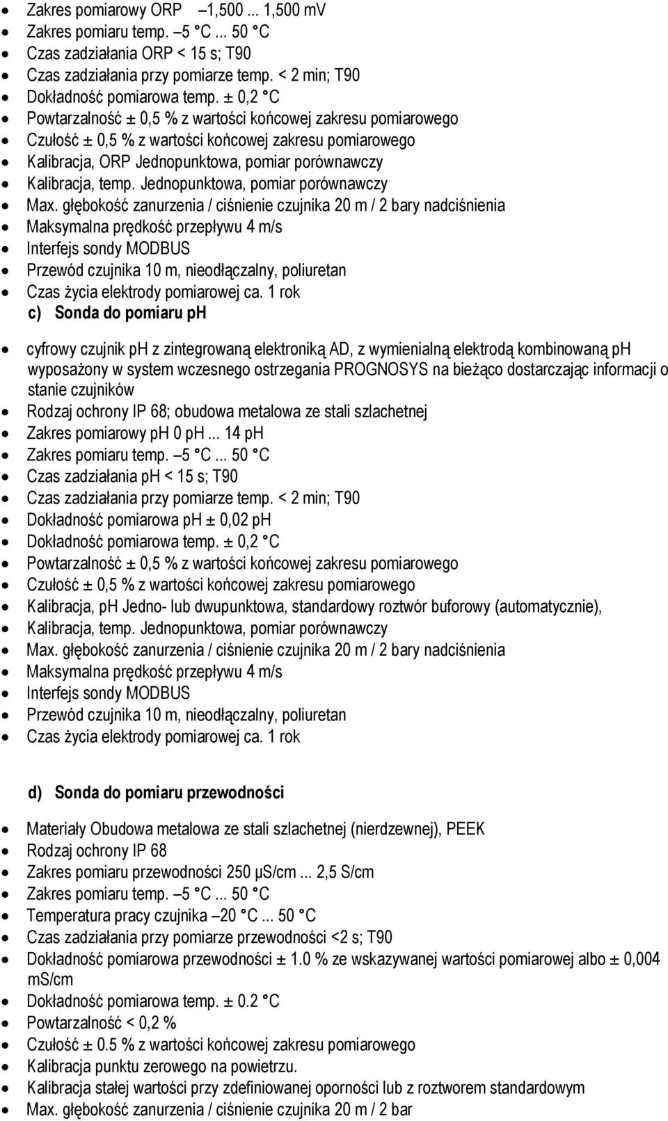 Jednopunktowa, pomiar porównawczy Max.