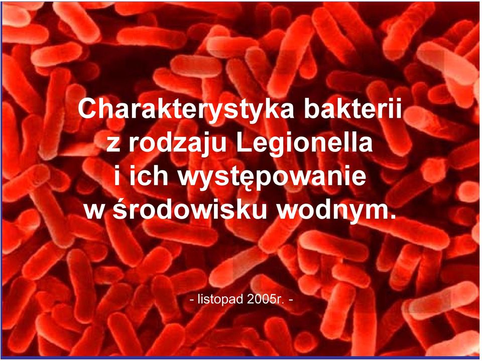 występowanie w środowisku