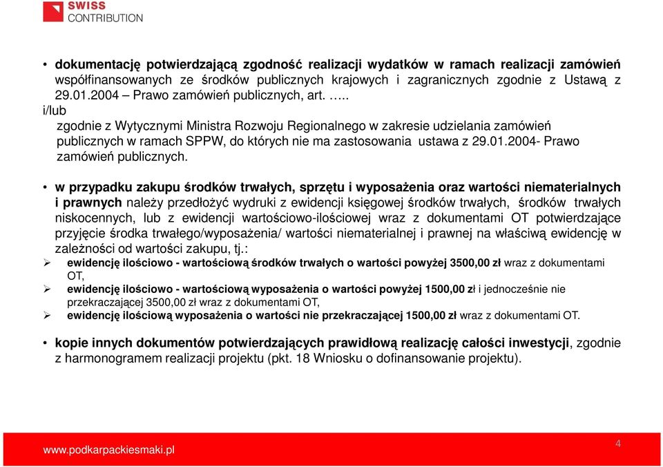 01.2004- Prawo zamówień publicznych.