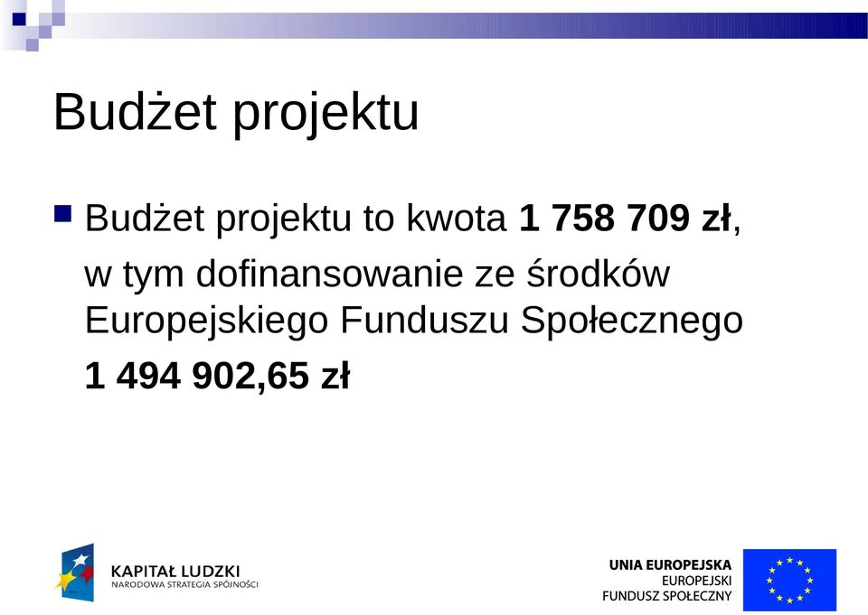 dofinansowanie ze środków