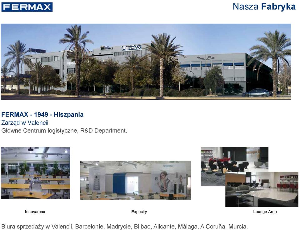 Innovamax Expocity Lounge Area Biura sprzedaży w