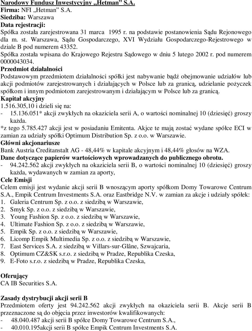 pod numerem 0000043034.