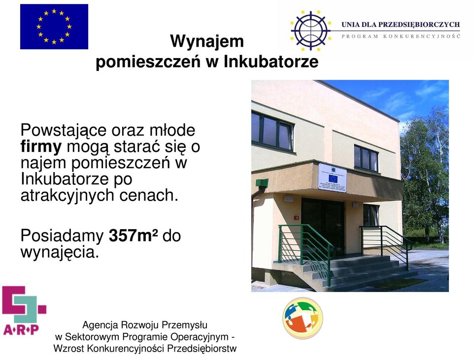 się o najem pomieszczeń w Inkubatorze po