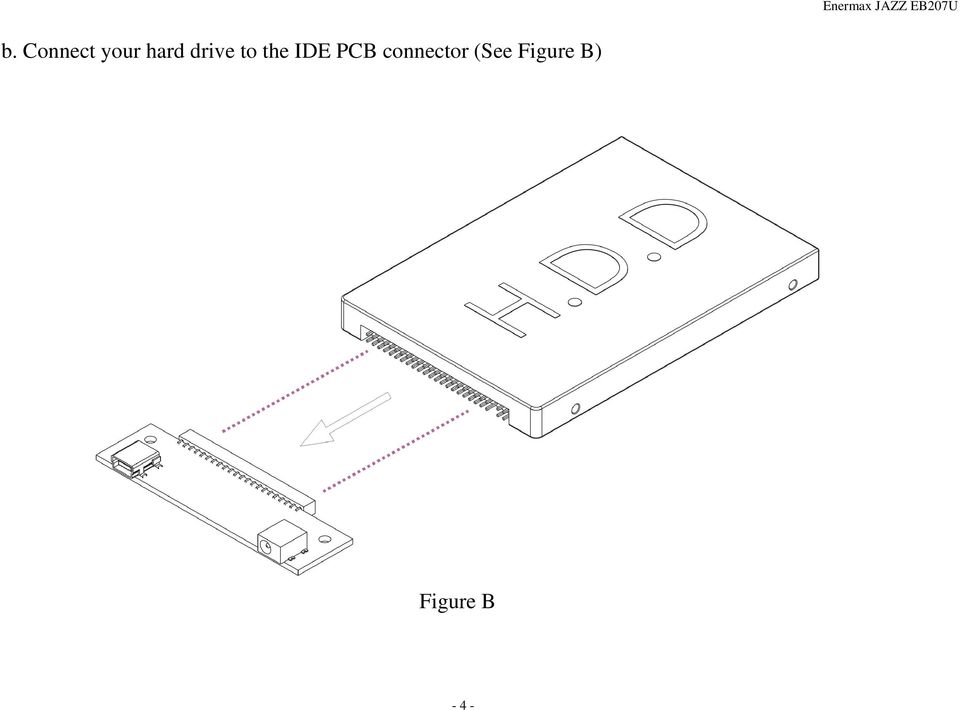 to the IDE PCB connector