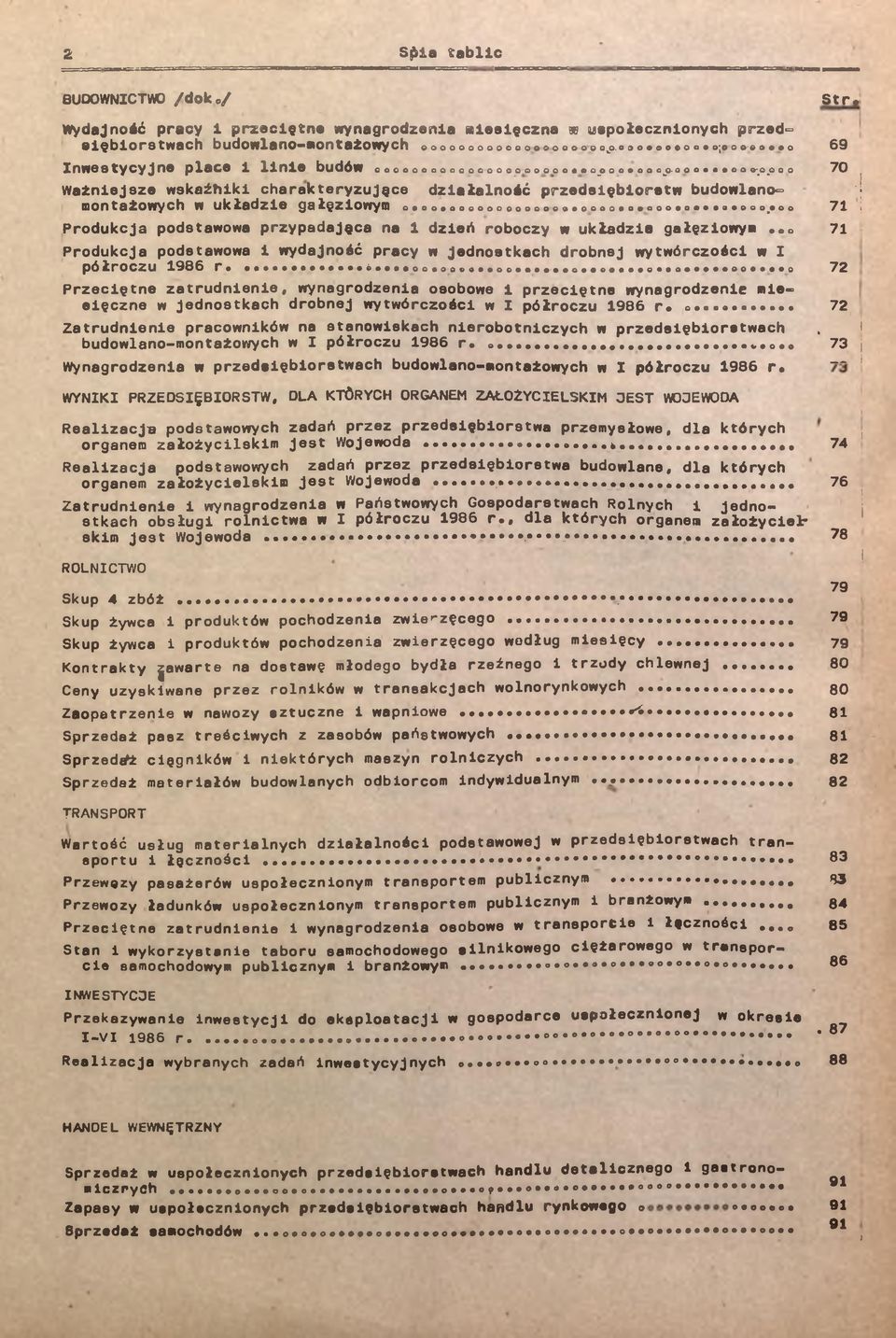 OjOo o Ważnejsze wskaźmk harakteryzująe dzałalność przedsęorstw udowlano^ non t ażowy h w uk ładze qs łęzowyn ooo oo o o o o a oo oeo o o oo o ok oo Produkja podstawowa przypadająa na dzeń roozy w