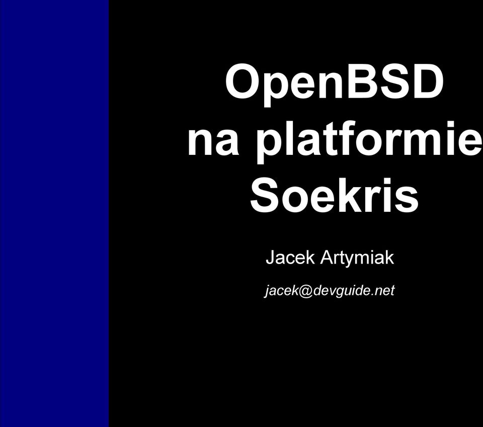 Soekris Jacek