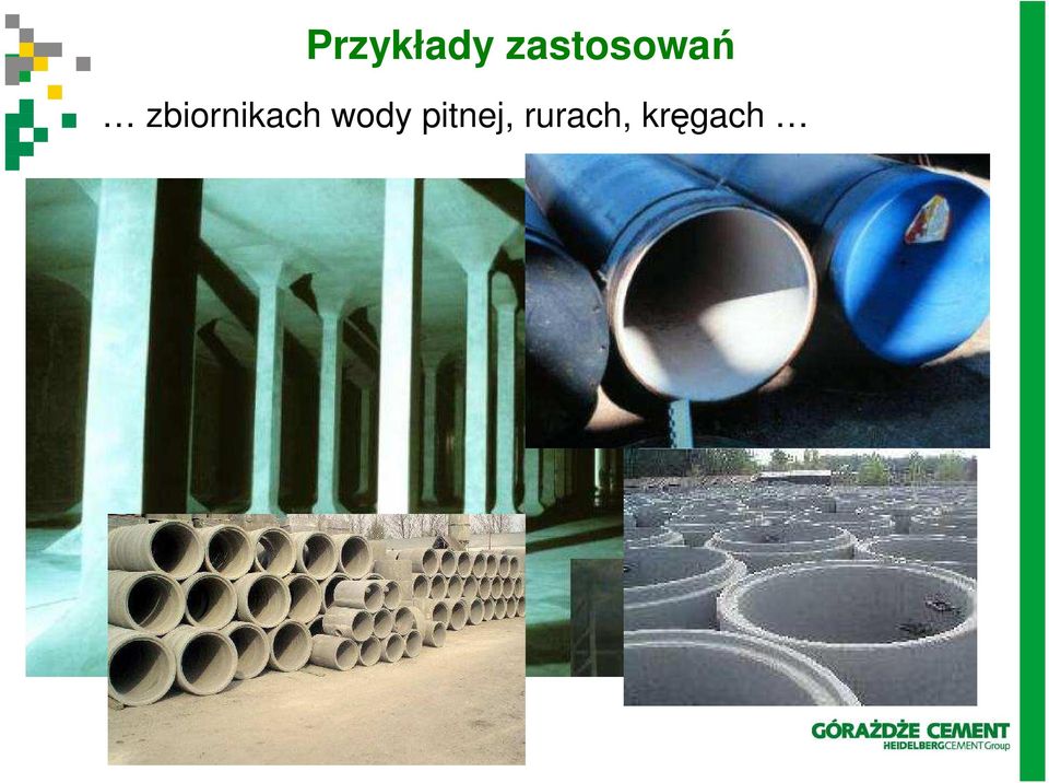 zbiornikach