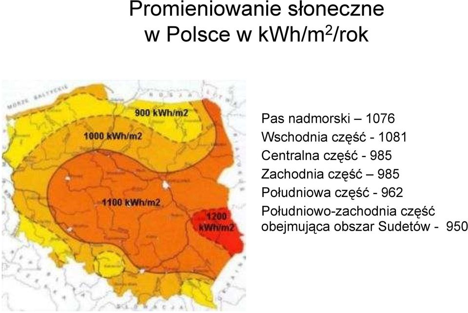 - 985 Zachodnia część 985 Południowa część - 962