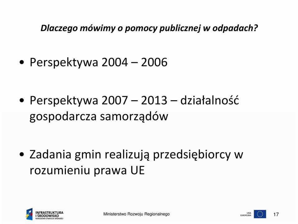 gospodarcza samorządów Zadania gmin realizują