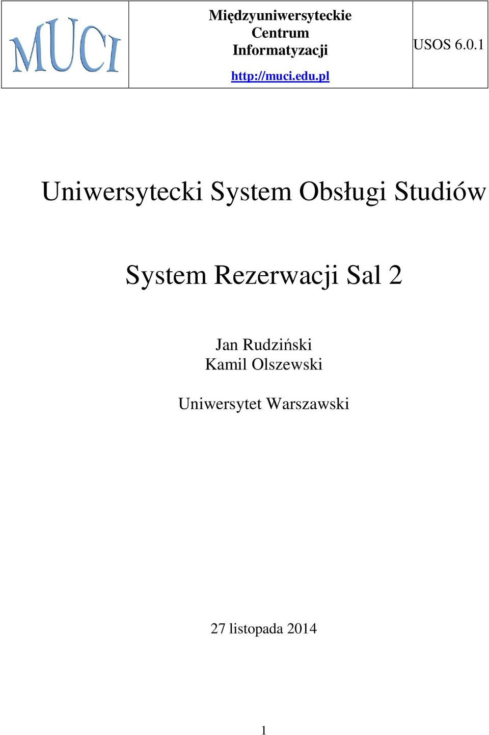 pl Uniwersytecki System Obsługi Studiów System