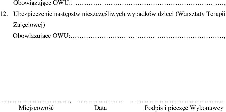 (Warsztaty Terapii Zajęciowej)...,.