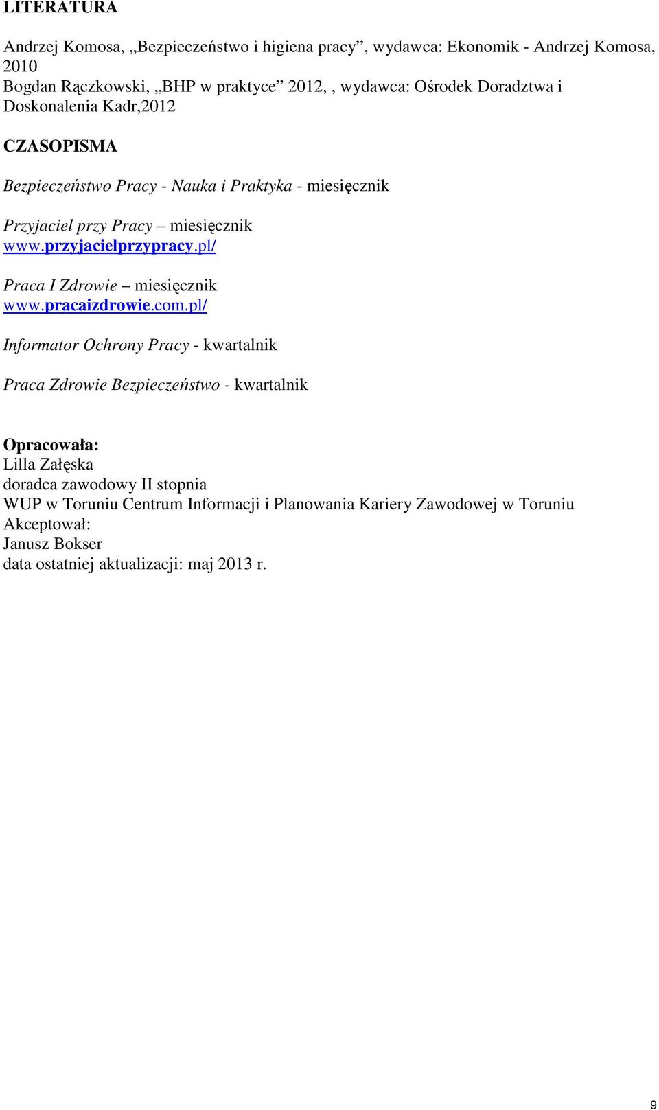 pl/ Praca I Zdrowie miesięcznik www.pracaizdrowie.com.