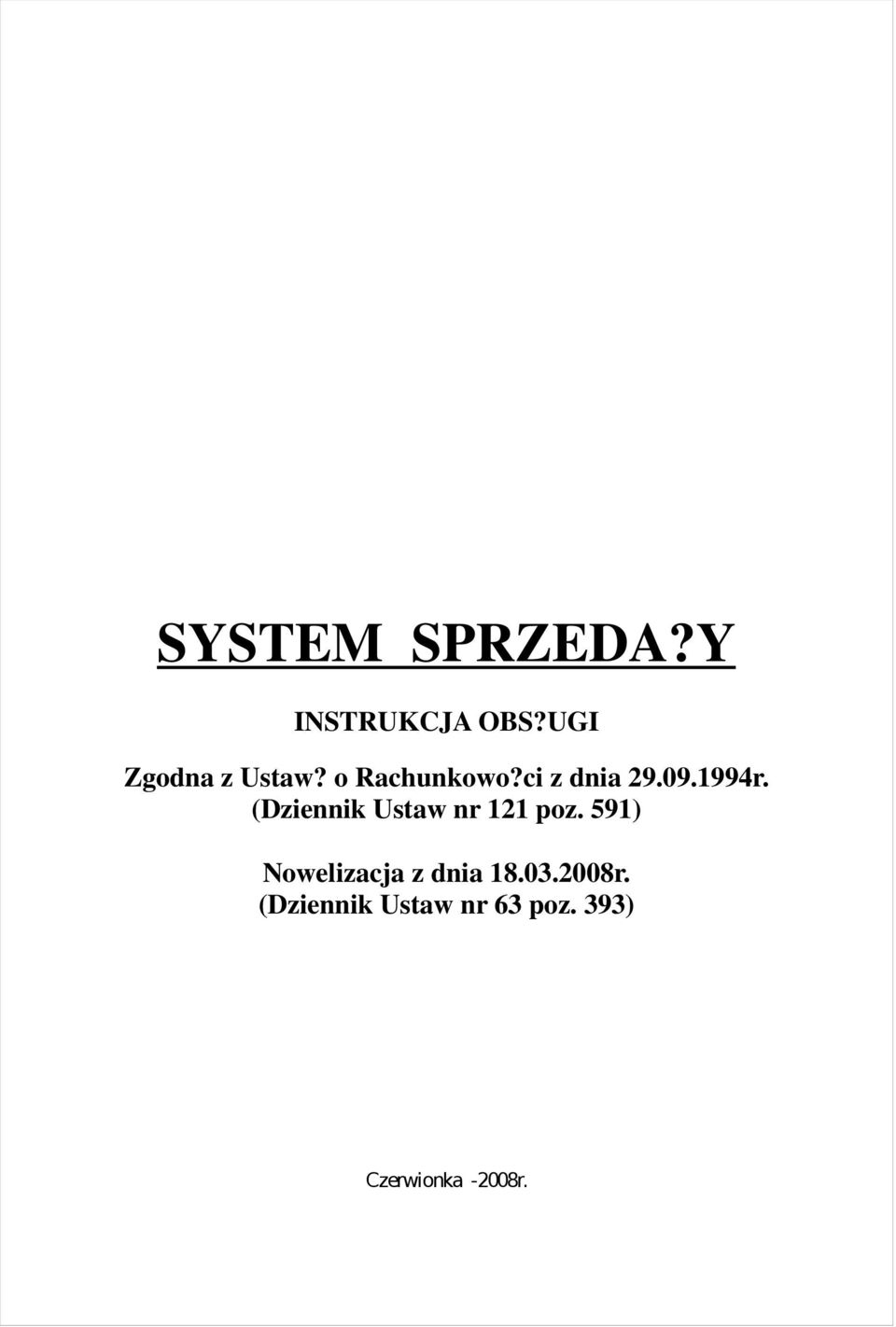 (Dziennik Ustaw nr 121 poz.