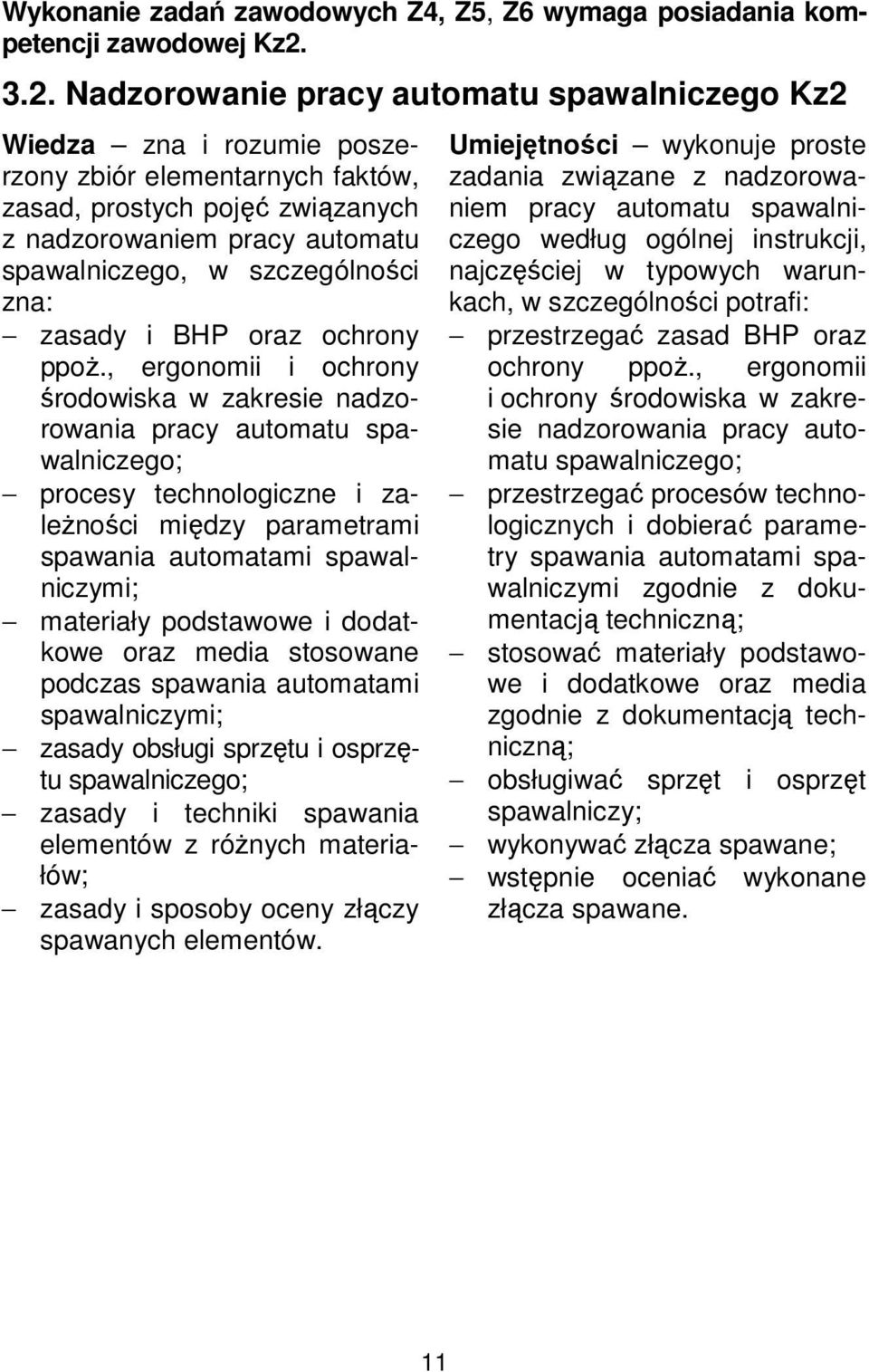 szczególności zna: zasady i BHP oraz ochrony ppoż.