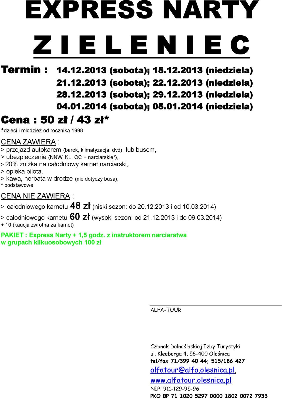 (niedziela) 21.12.2013