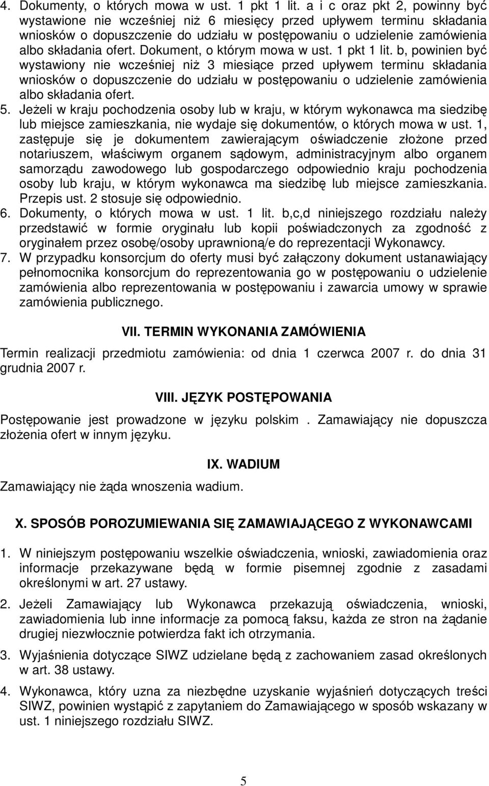 Dokument, o którym mowa w ust. 1 pkt 1 lit.