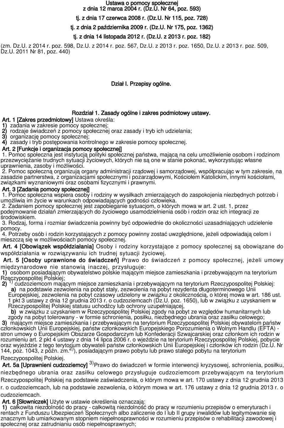440) Dział I. Przepisy ogólne. Rozdział 1. Zasady ogólne i zakres podmiotowy ustawy. Art.
