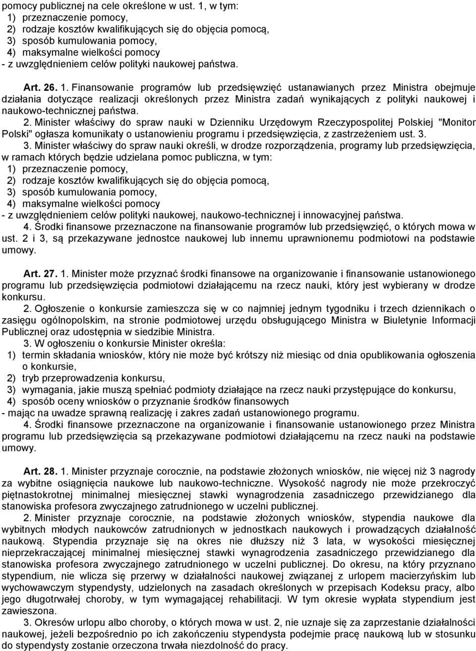 państwa. Art. 26. 1.