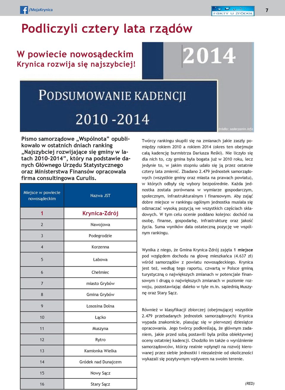 Ministerstwa Finansów opracowała firma consultingowa Curulis.